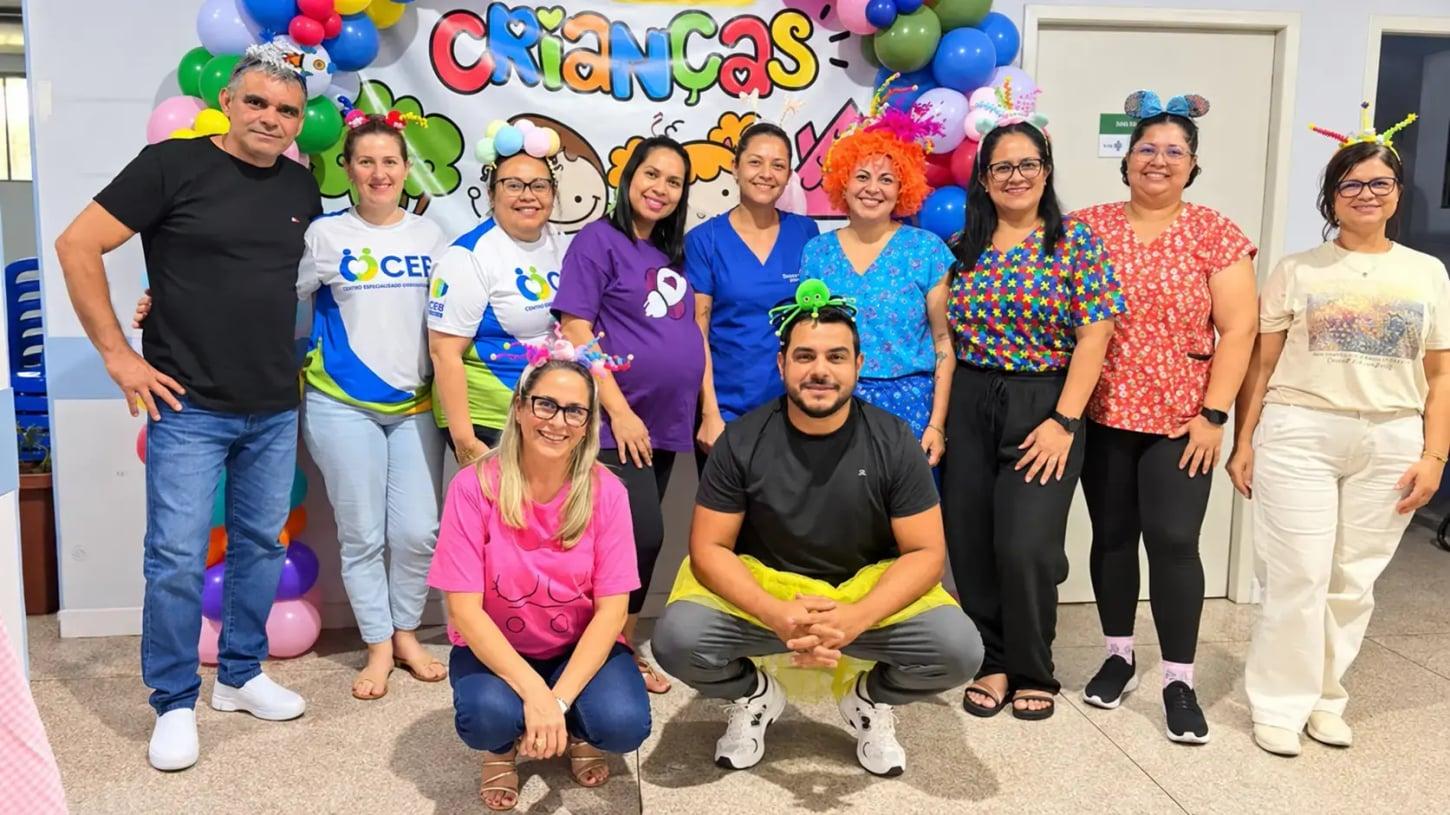 Ação especial do CER celebra o Dia das Crianças com pacientes em reabilitação