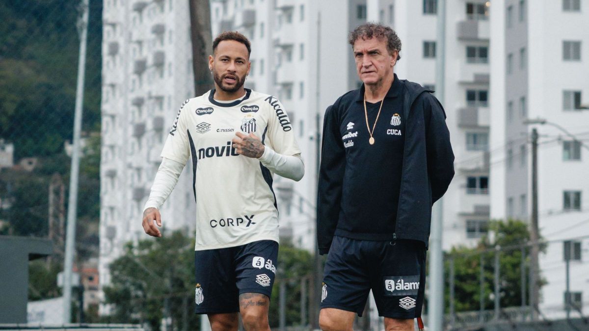 Cuca indica retorno de Neymar em Santos x Flamengo, pelo Brasileirão