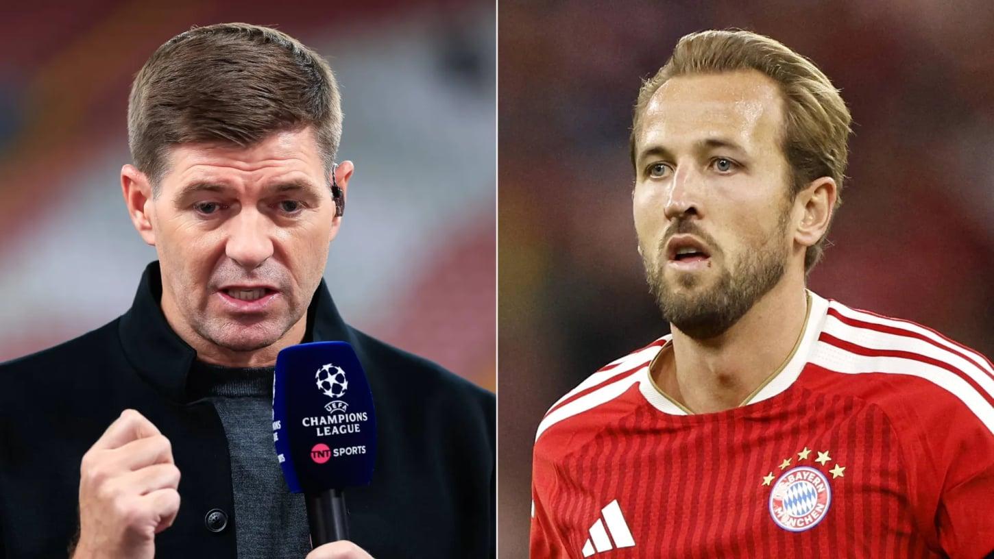 Gerrard: ‘Harry Kane é, sem dúvida, o melhor jogador inglês da história’