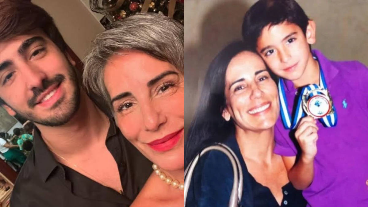 Glória Pires abre álbum de fotos para celebrar aniversário de caçula; veja