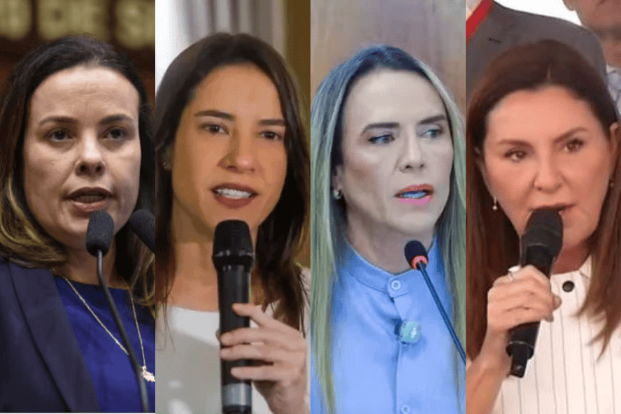 Maioria do eleitorado, mulheres são exceção entre favoritos aos governos