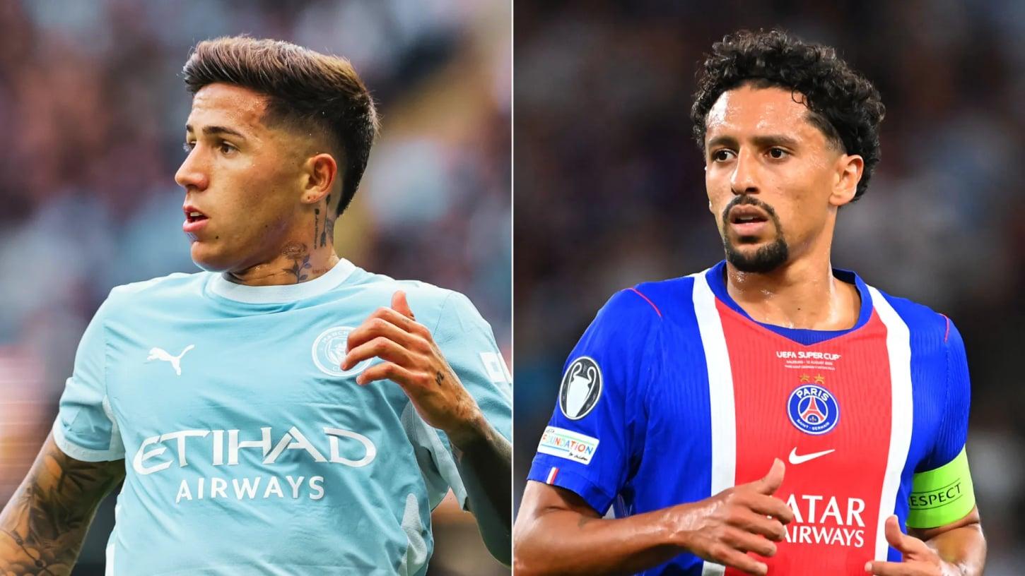 Manchester City e PSG se enfrentam AO VIVO: Não perca o grande jogo da Champions League