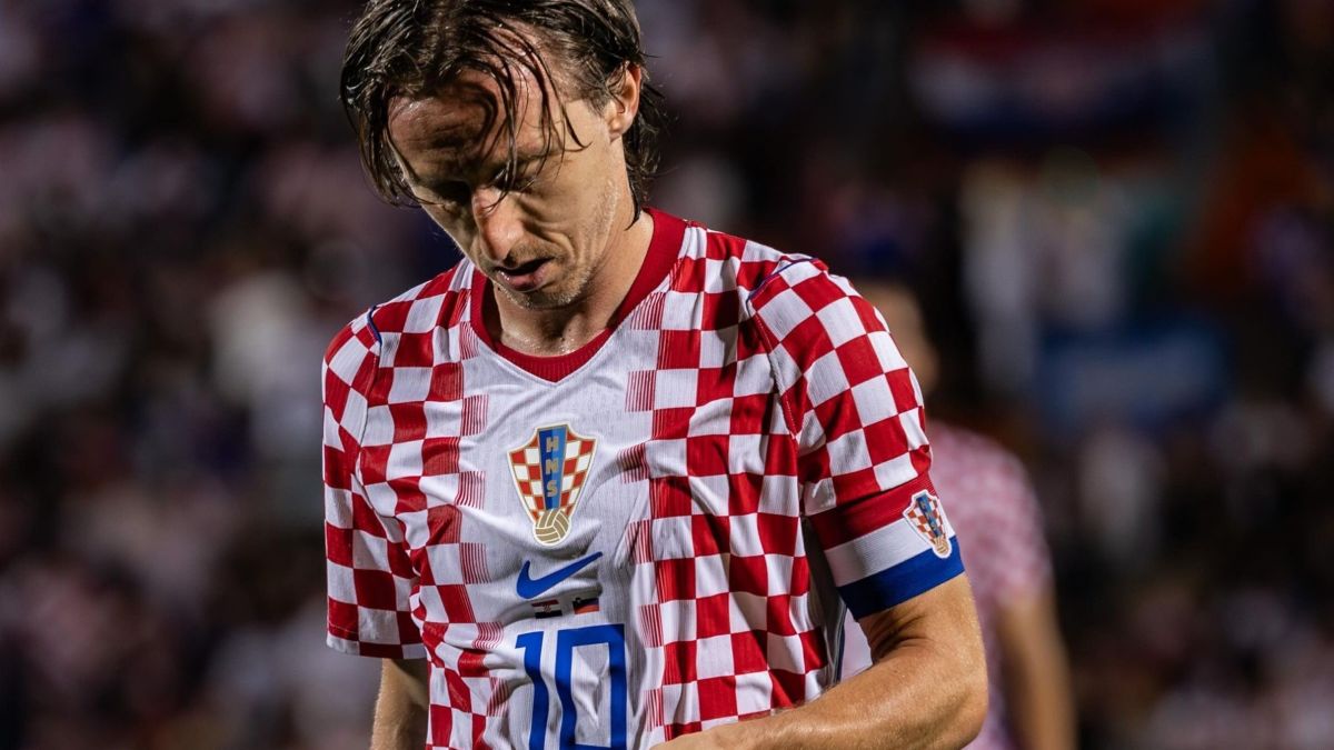 Modric desabafa após goleada de 7 a 0 sofrida pela Croácia: “Vergonha”