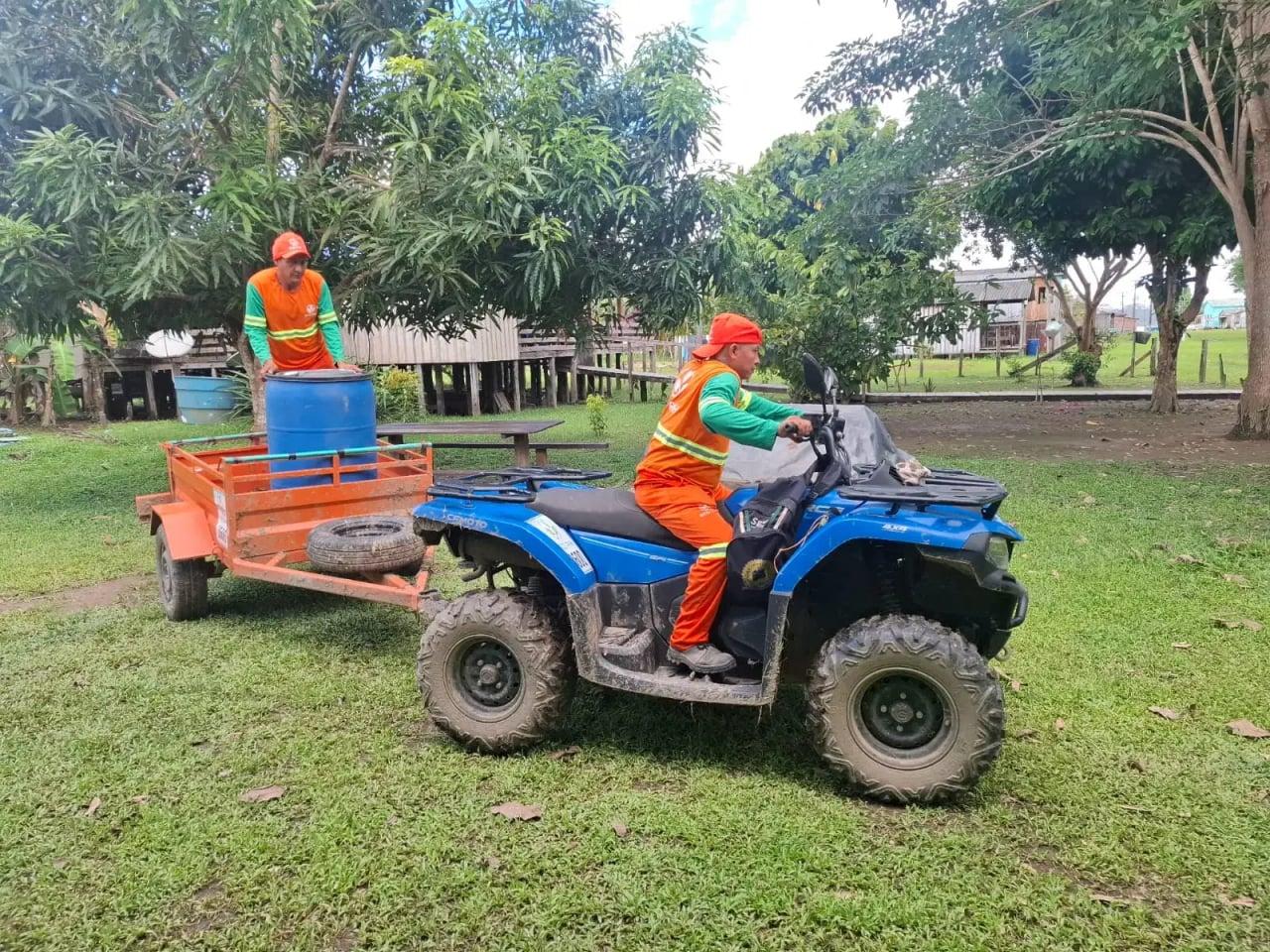 Novo modelo de coleta de lixo é debatido por comunidades ribeirinhas em Porto Velho