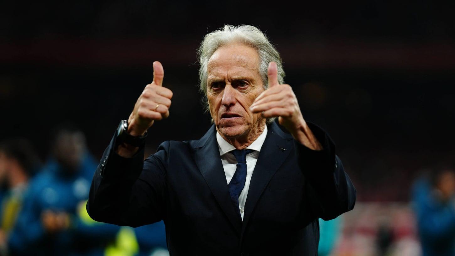 Triunfo triplo de Jorge Jesus reafirma a força da seleção de Portugal
