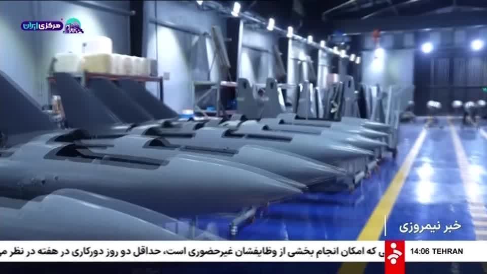 Vídeo: Exército do Irã mostra fábrica subterrânea de drones militares