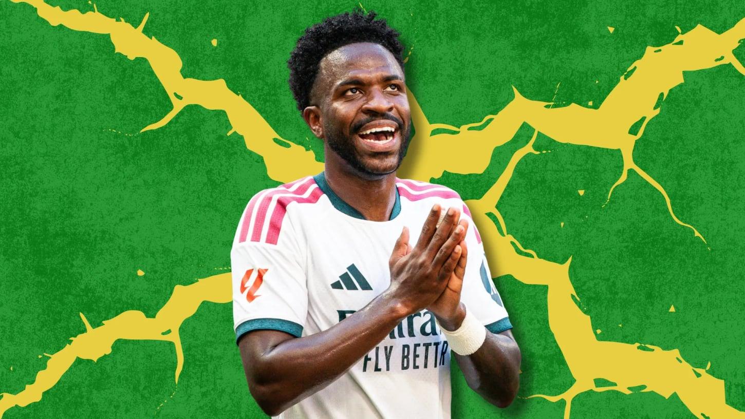 Vinícius Junior deve superar início difícil no Real Madrid, sem Mourinho e Ancelotti