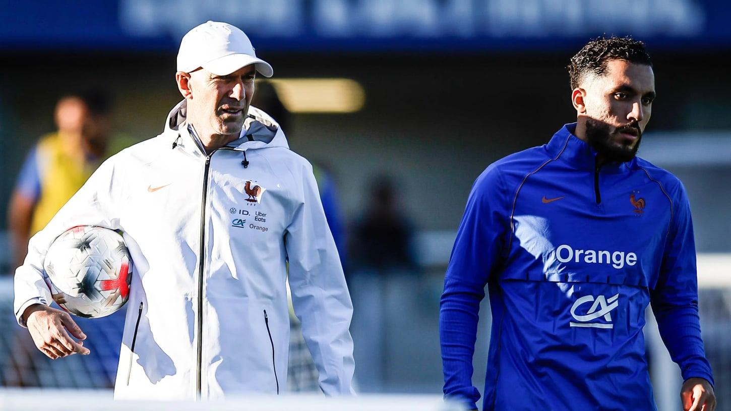 Zidane e Cherki comentam sobre a retranca da Itália: ‘Enfrentar a Bélgica é mais fácil’