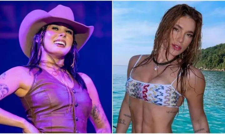 Ana Castela responde comentário mencionando Virginia e influenciadora reage