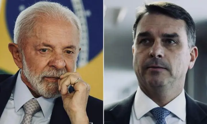 Atlas/Bloomberg: Lula tem 45,8% no 1º turno; Flávio, 43,4%