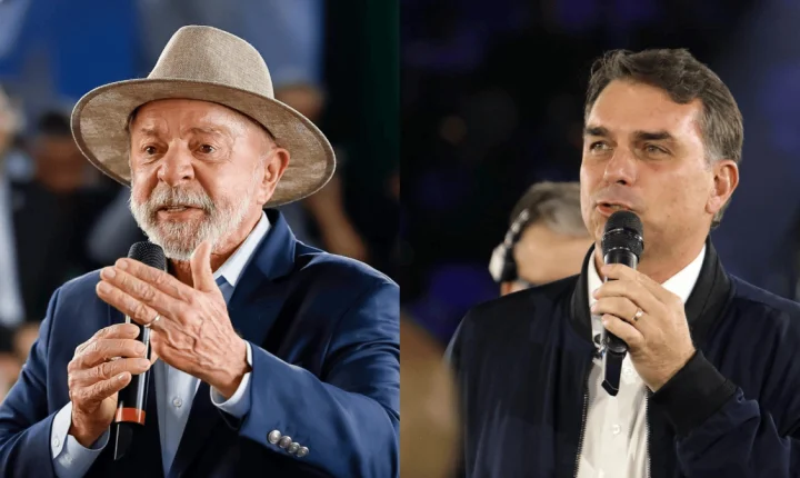 Datafolha: Lula tem 47% em votos totais no 2º turno; Flávio, 46%