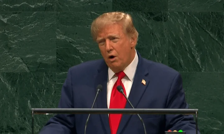 “Desde que assumi o governo acabei com oito guerras”, diz Trump na ONU