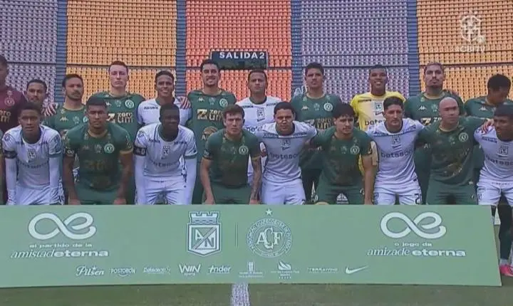 Dez anos da tragédia: Chapecoense e Atlético Nacional empatam na Colombia