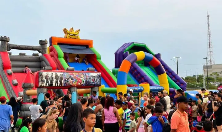 Diversão no Parque da Cidade para milhares de crianças