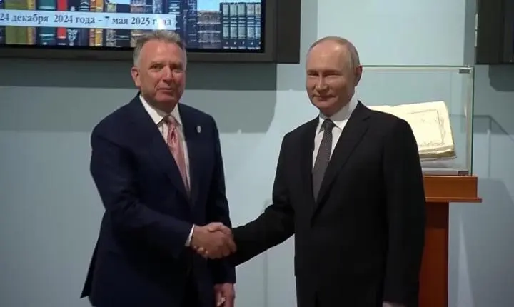 Enviado dos EUA se reúne com Putin na Rússia após encontro com Zelensky