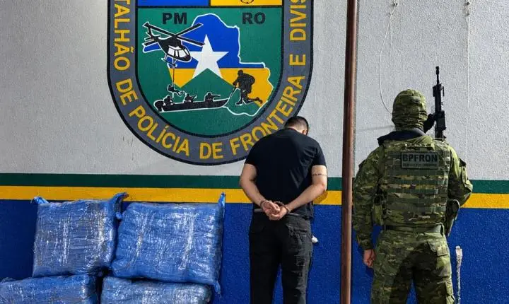 Forças policiais apreendem 103,9 quilos de skunk durante operação em Rondônia