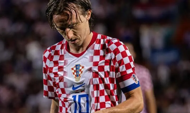 Modric desabafa após goleada de 7 a 0 sofrida pela Croácia: “Vergonha”