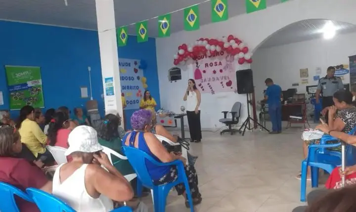 Palestra sobre saúde do idoso é promovida pelo Cras Paulo Freire