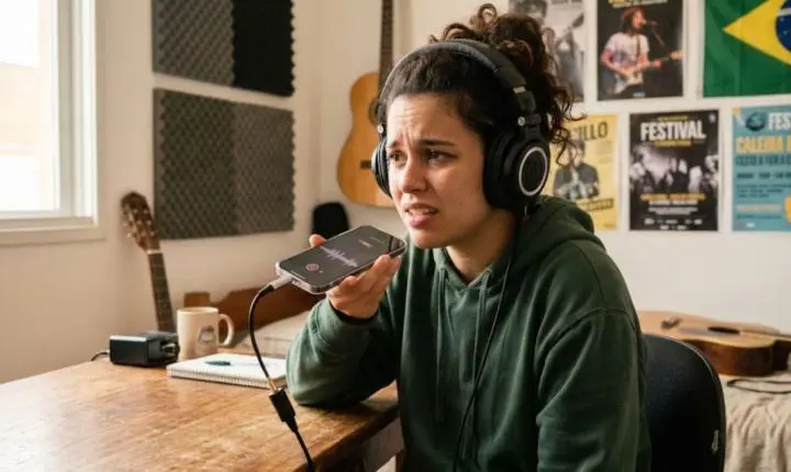 Por que achamos a voz diferente quando ela é gravada e ouvida depois?