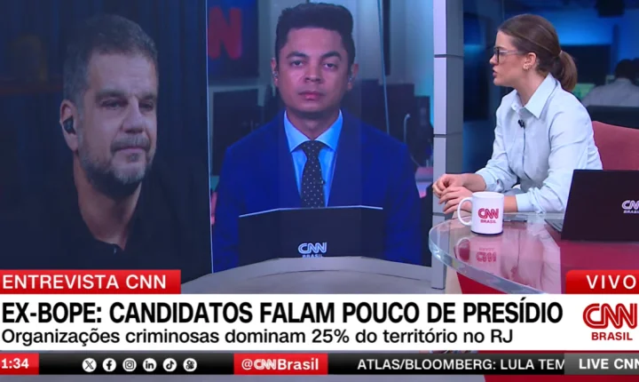 “Presídio deixou de ser solução no Brasil”, diz ex-capitão do Bope à CNN