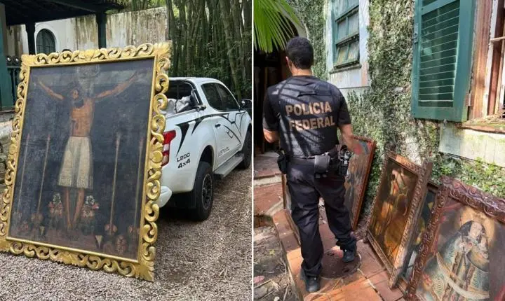 Rio recebe obra de arte peruana sem permissão, e PF intervém