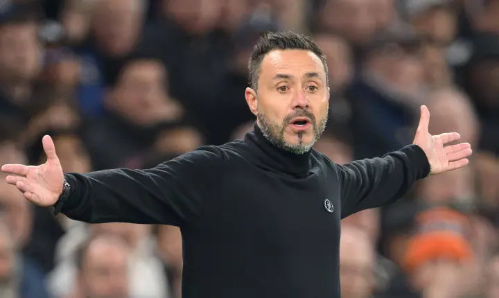 De Zerbi ironiza visão sobre reforço do Tottenham: ‘Era desastroso e agora já é como Modric’